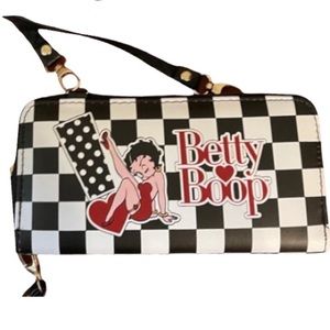 BETTY BOOP Black King Wallet